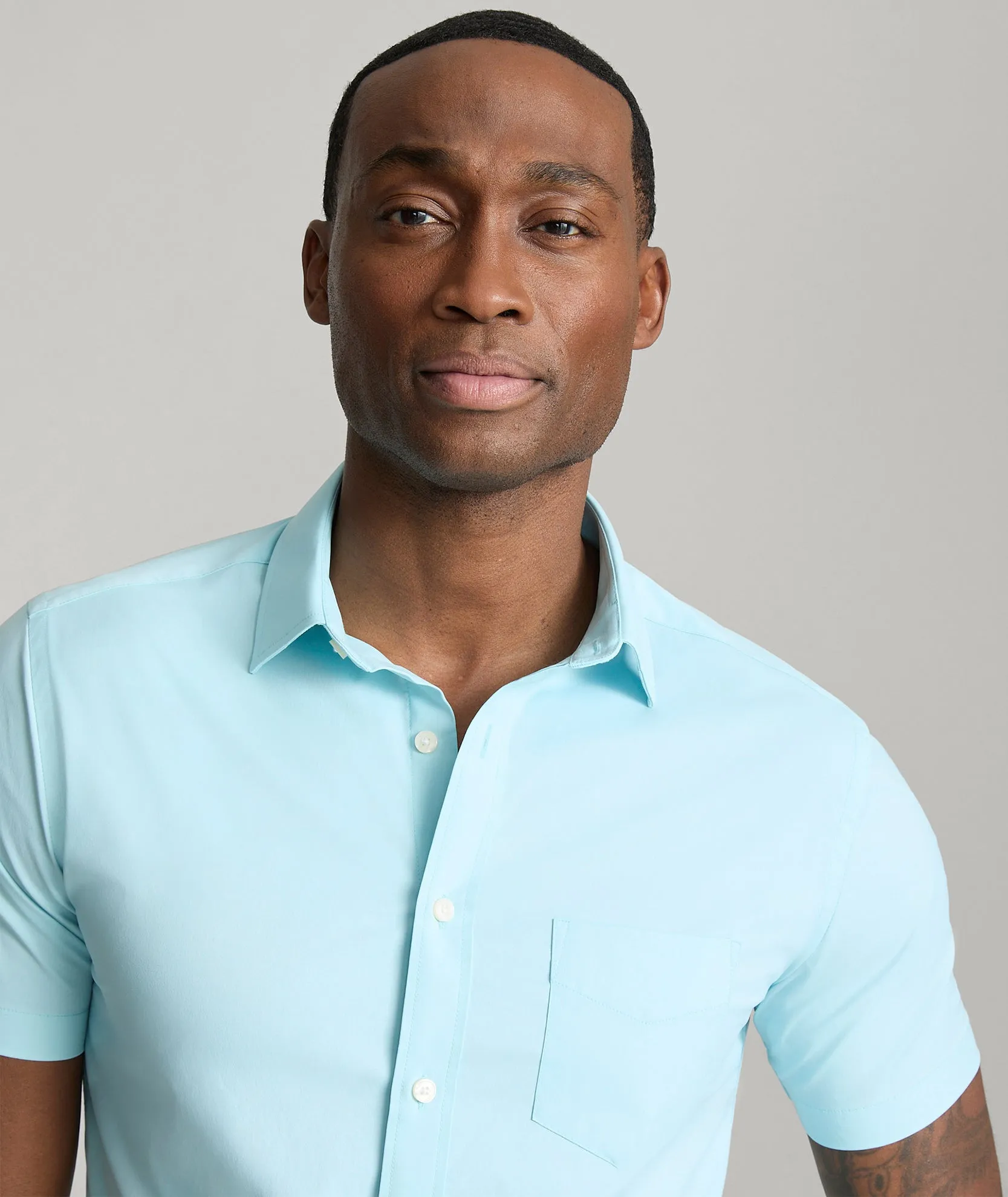 Performance Short-Sleeve Gironde Shirt Neat Classic