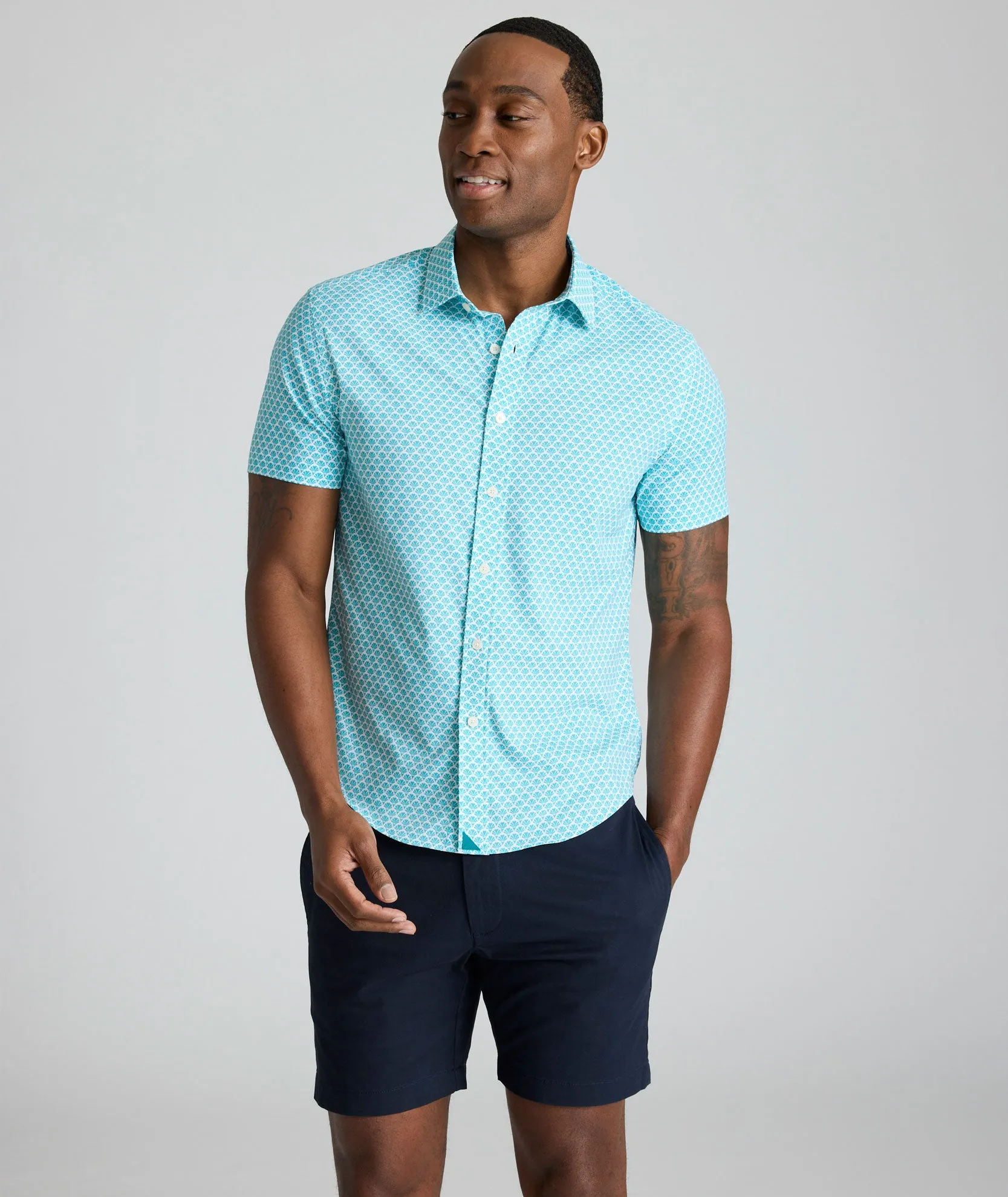 Performance Short-Sleeve Shirt Edge Chill
