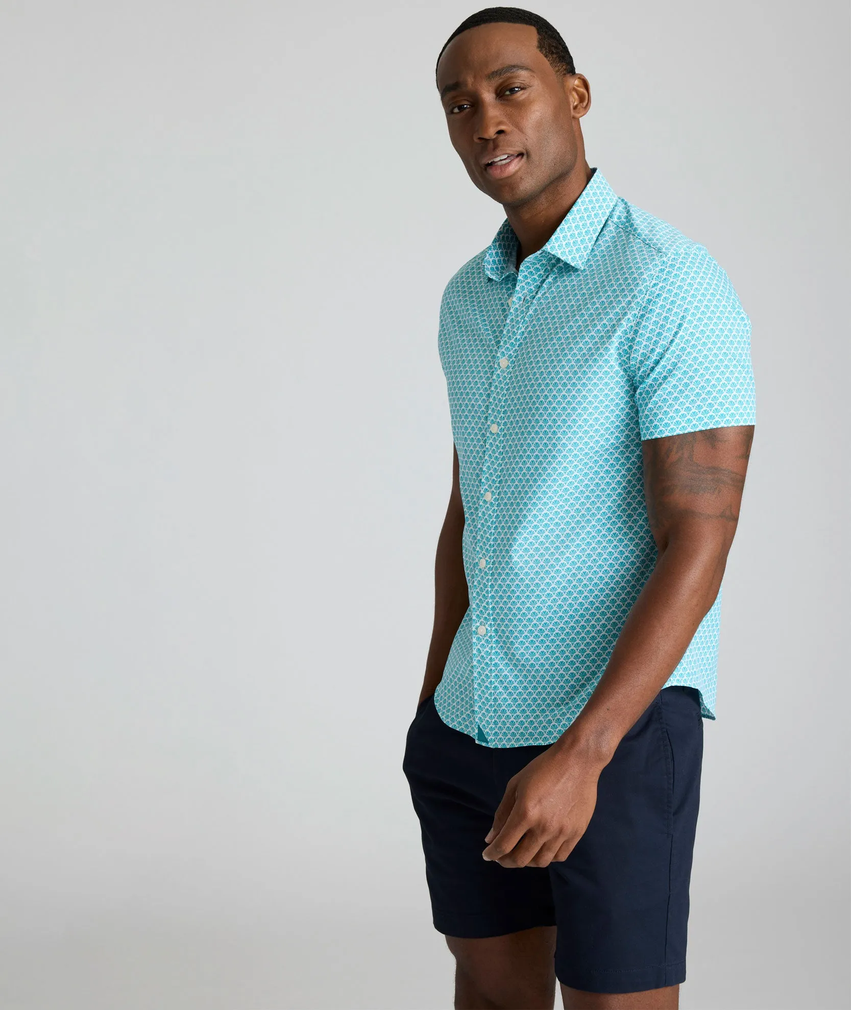Performance Short-Sleeve Shirt Edge Chill
