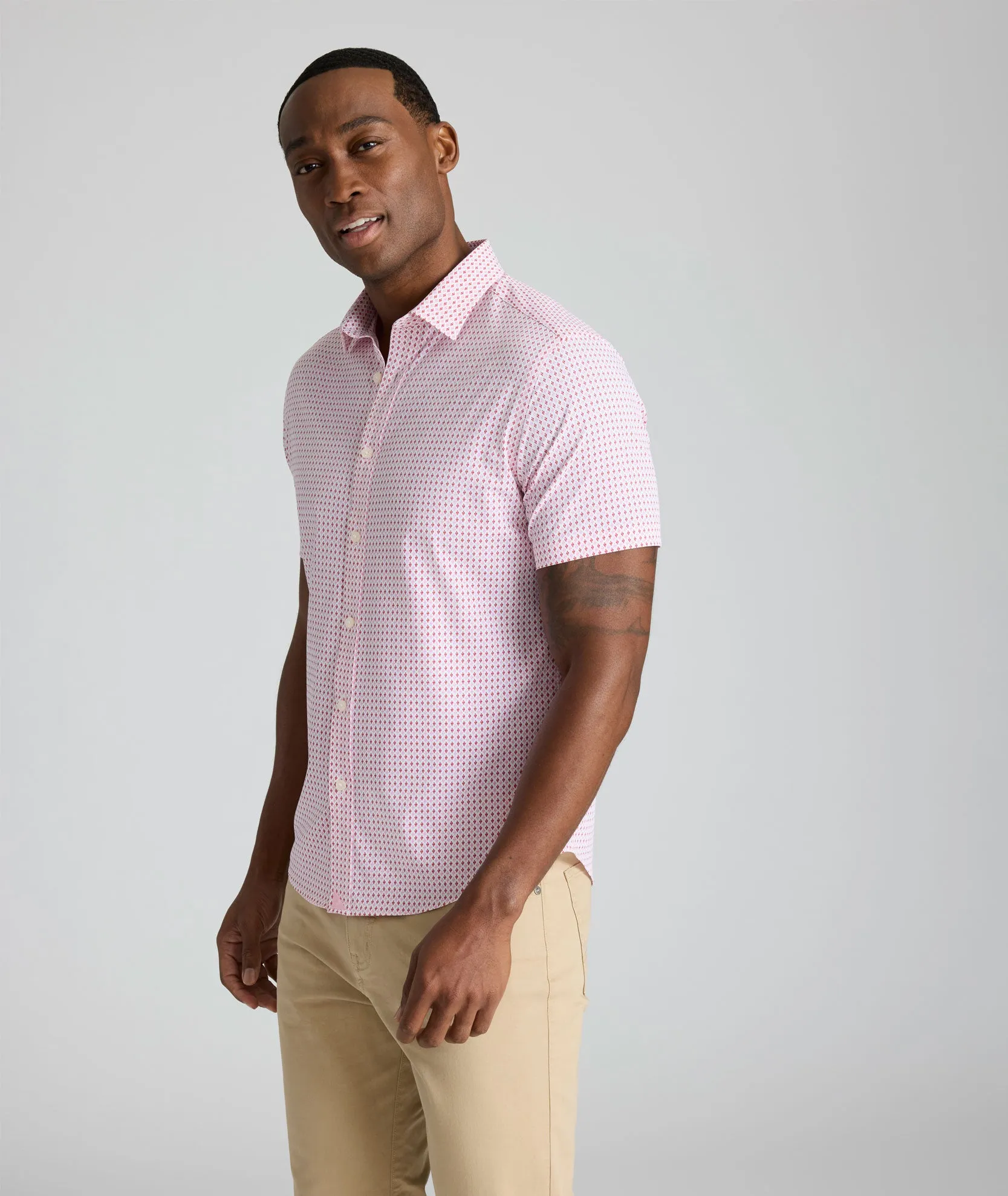 Performance Short-Sleeve Shirt Clear Fit