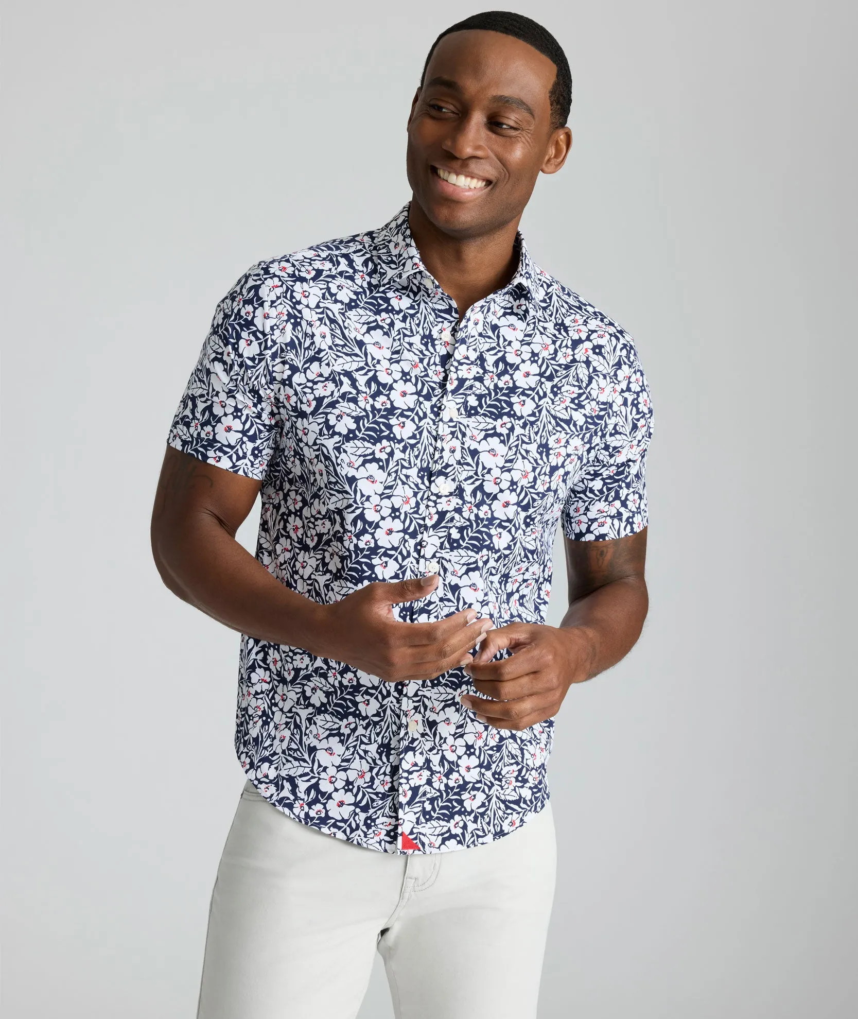 Performance Short-Sleeve Shirt Fresh Fit