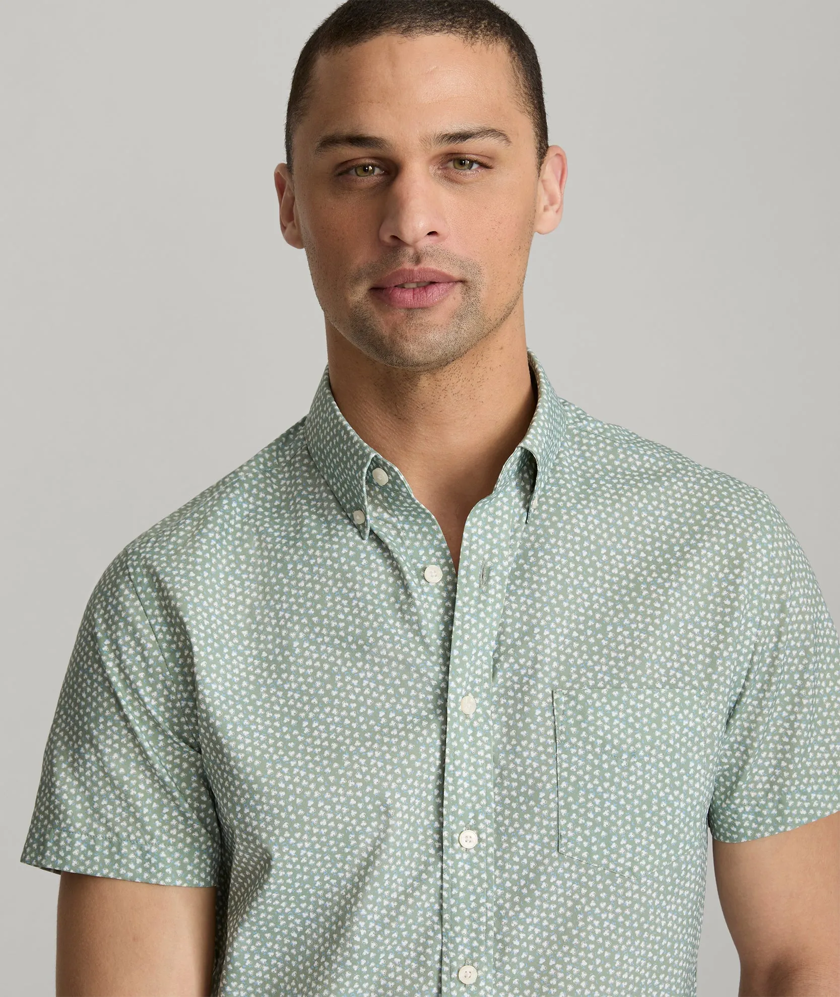 Performance Short-Sleeve Shirt With Pocket Lift Mood
