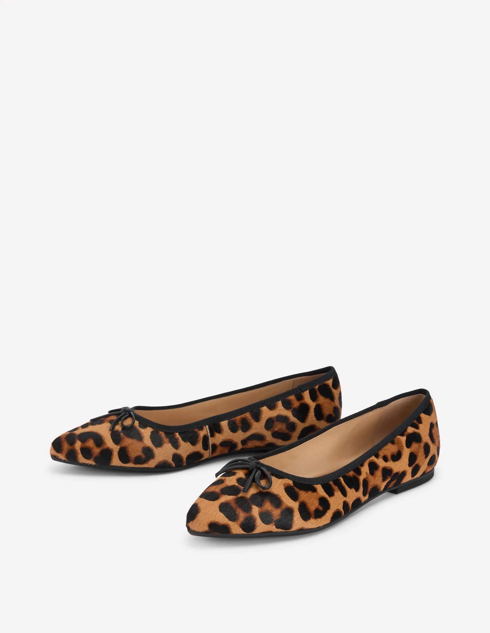 Point Ballet Flat-Classic Leopard natural breath