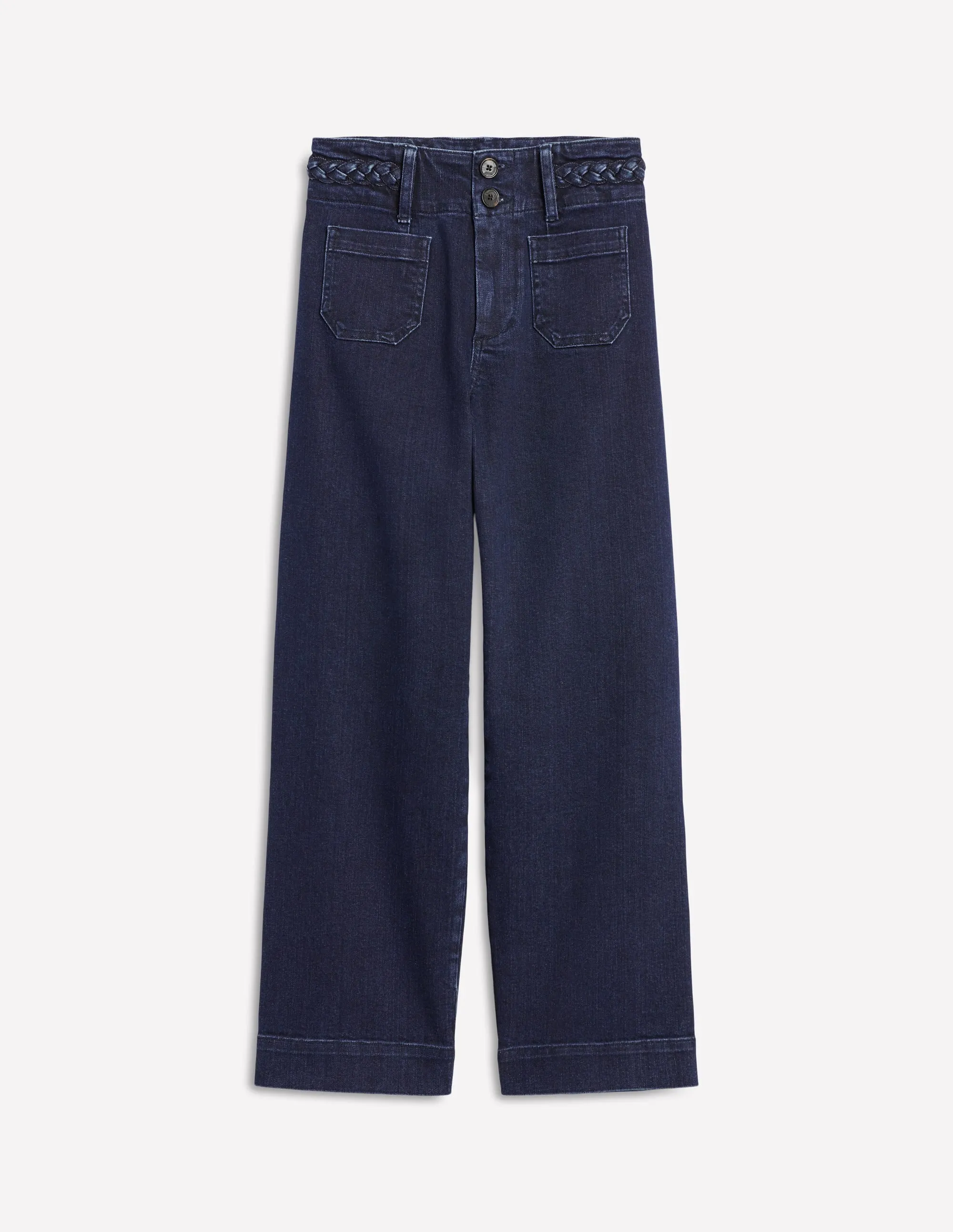 Primrose Patch Pocket Jeans-Indigo Braid stylish comfort