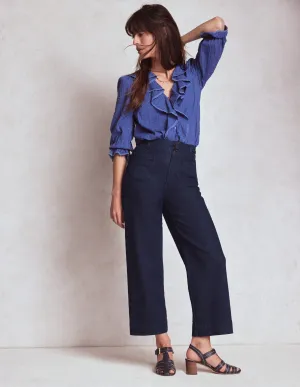 Primrose Patch Pocket Jeans-Indigo Braid street chic