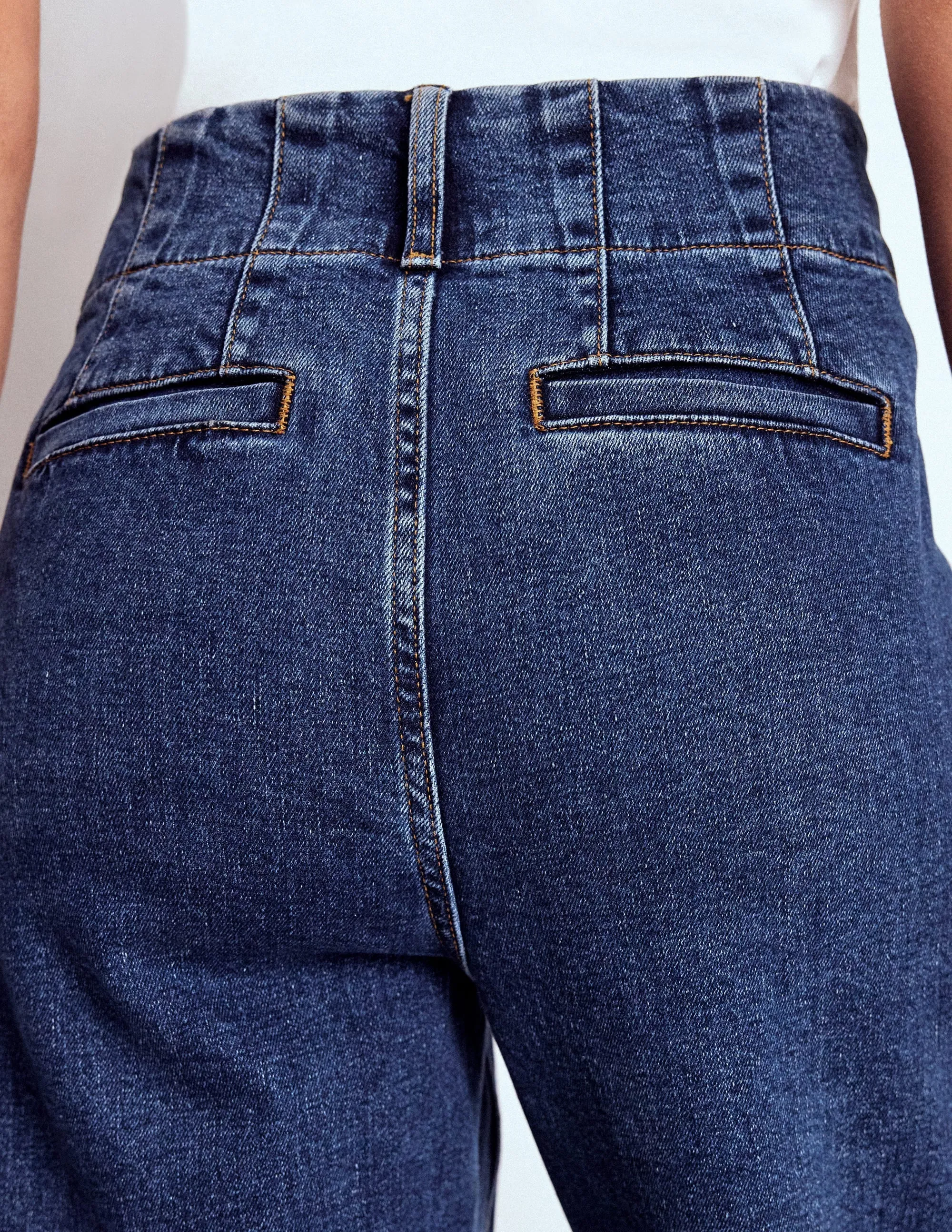 Primrose Patch Pocket Jeans-Mid Vintage multi use