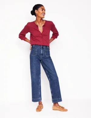 Primrose Patch Pocket Jeans-Mid Vintage warm comfort