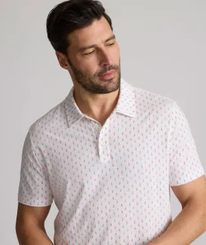 Printed Jersey Performance Polo after work