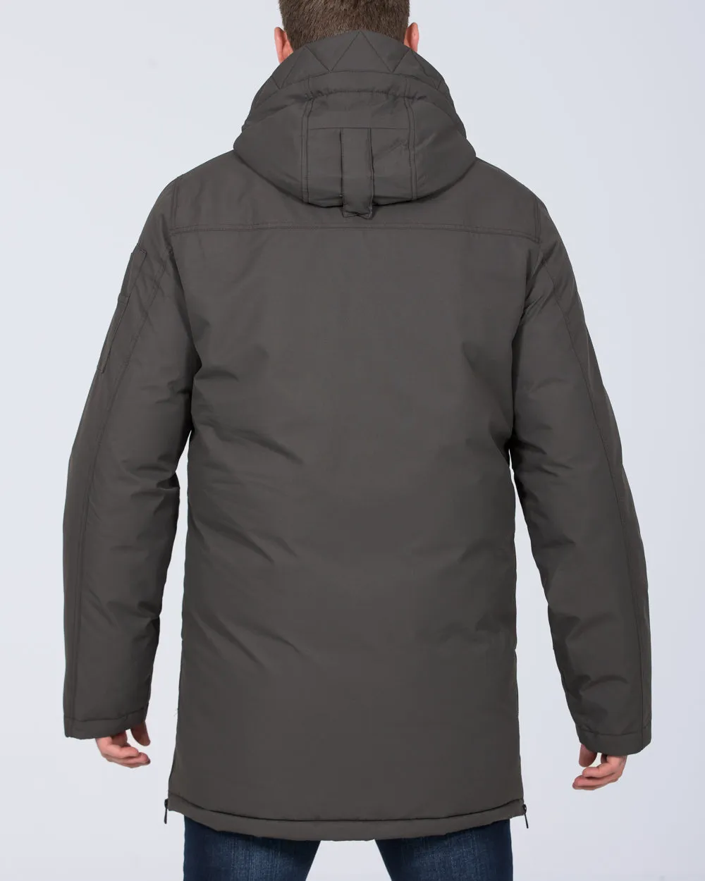 Redpoint Eddy Tall Parka Jacket (grey) campus explorer