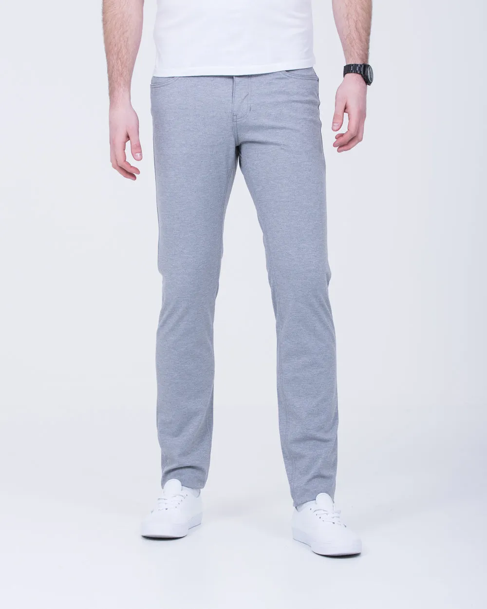 Redpoint Kanata Flexx Slim Fit Tall Trousers (grey) premium fabric