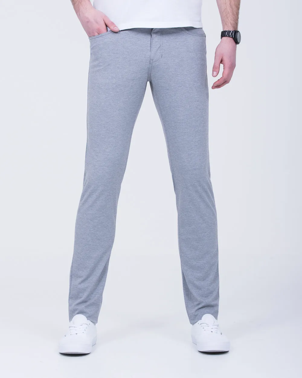 Redpoint Kanata Flexx Slim Fit Tall Trousers (grey) versatile style