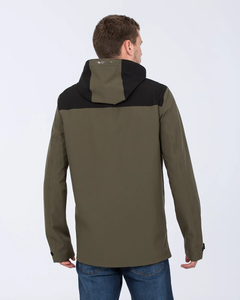 Redpoint Luke Tall Hooded Jacket (black/olive) road test fit