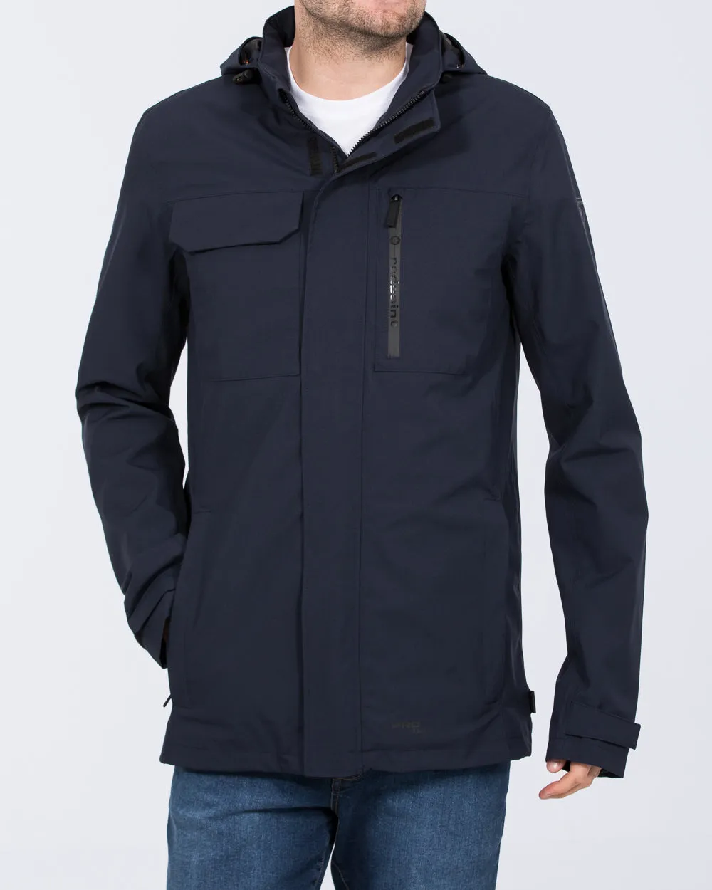 Redpoint Luke Tall Hooded Jacket (navy) timeless comfort look