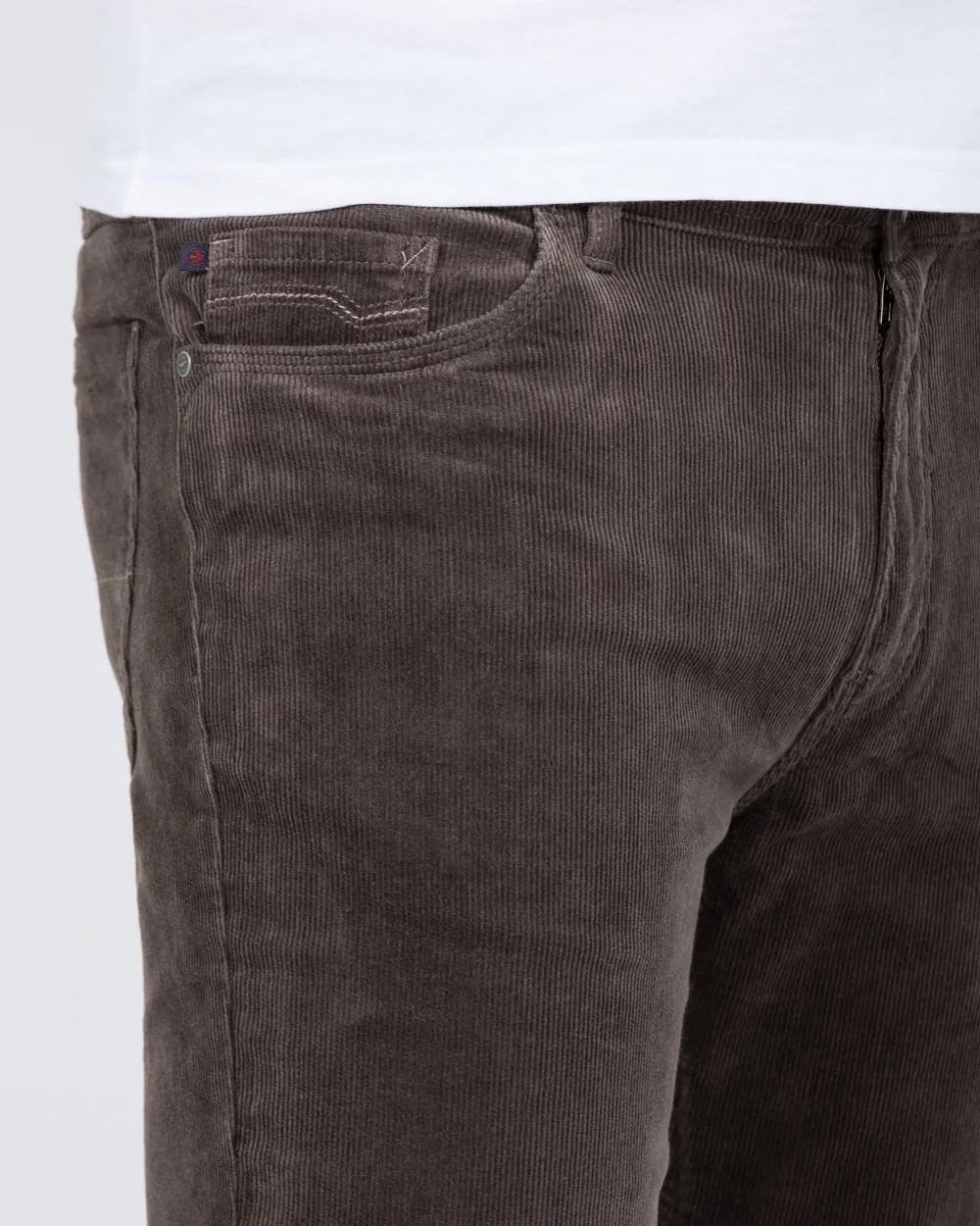 Redpoint Milton Slim Fit Tall Cord Jeans (grey) durable wear