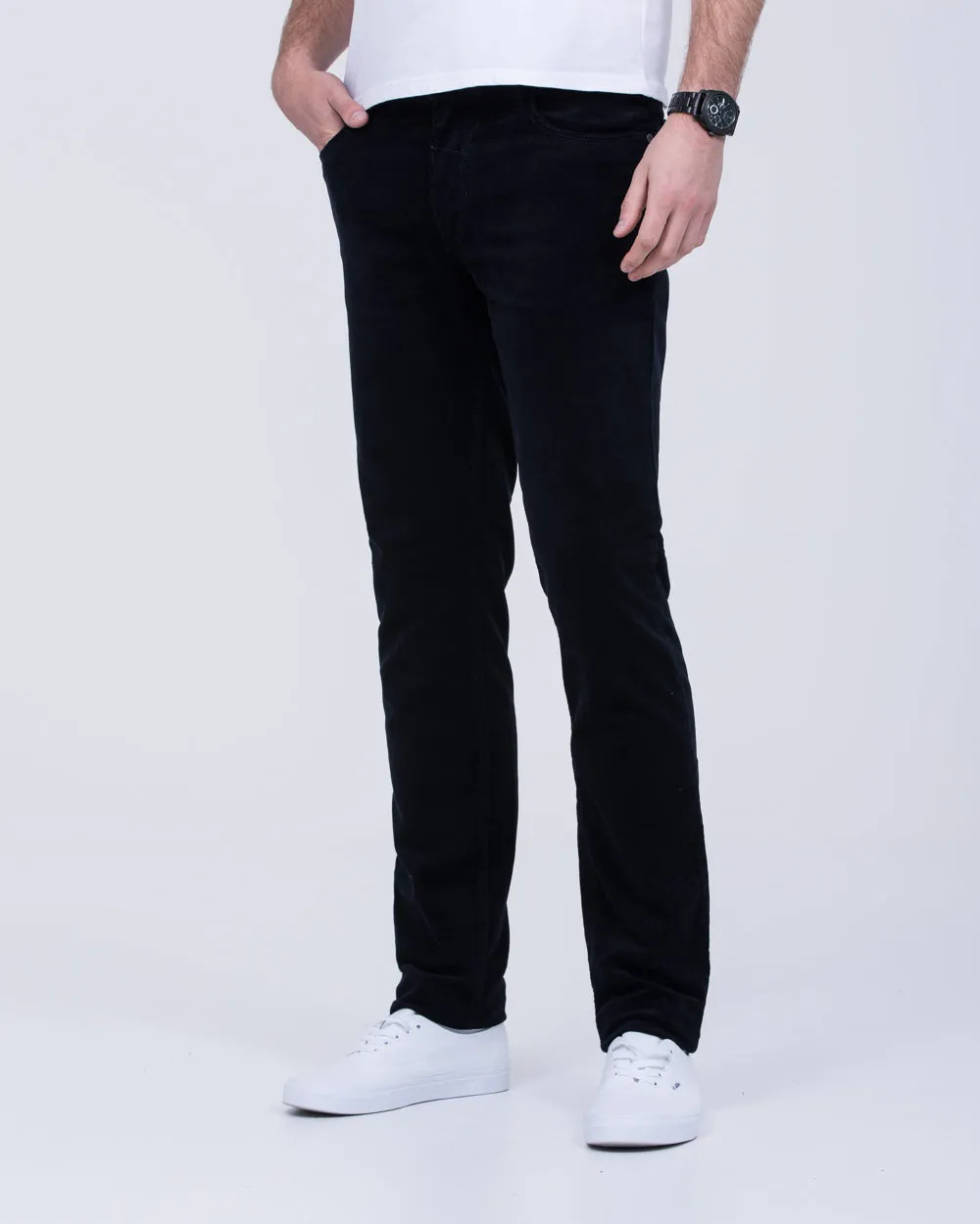 Redpoint Milton Slim Fit Tall Cord Jeans (navy) comfort durable