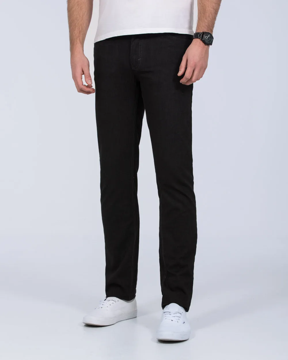 Redpoint Milton Slim Fit Tall Wool Look Jeans (anthracite) simple design