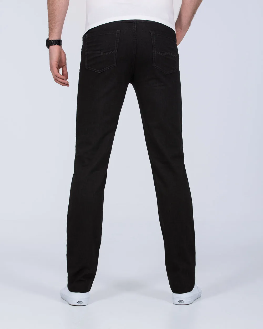 Redpoint Milton Slim Fit Tall Wool Look Jeans (anthracite) minimal trend