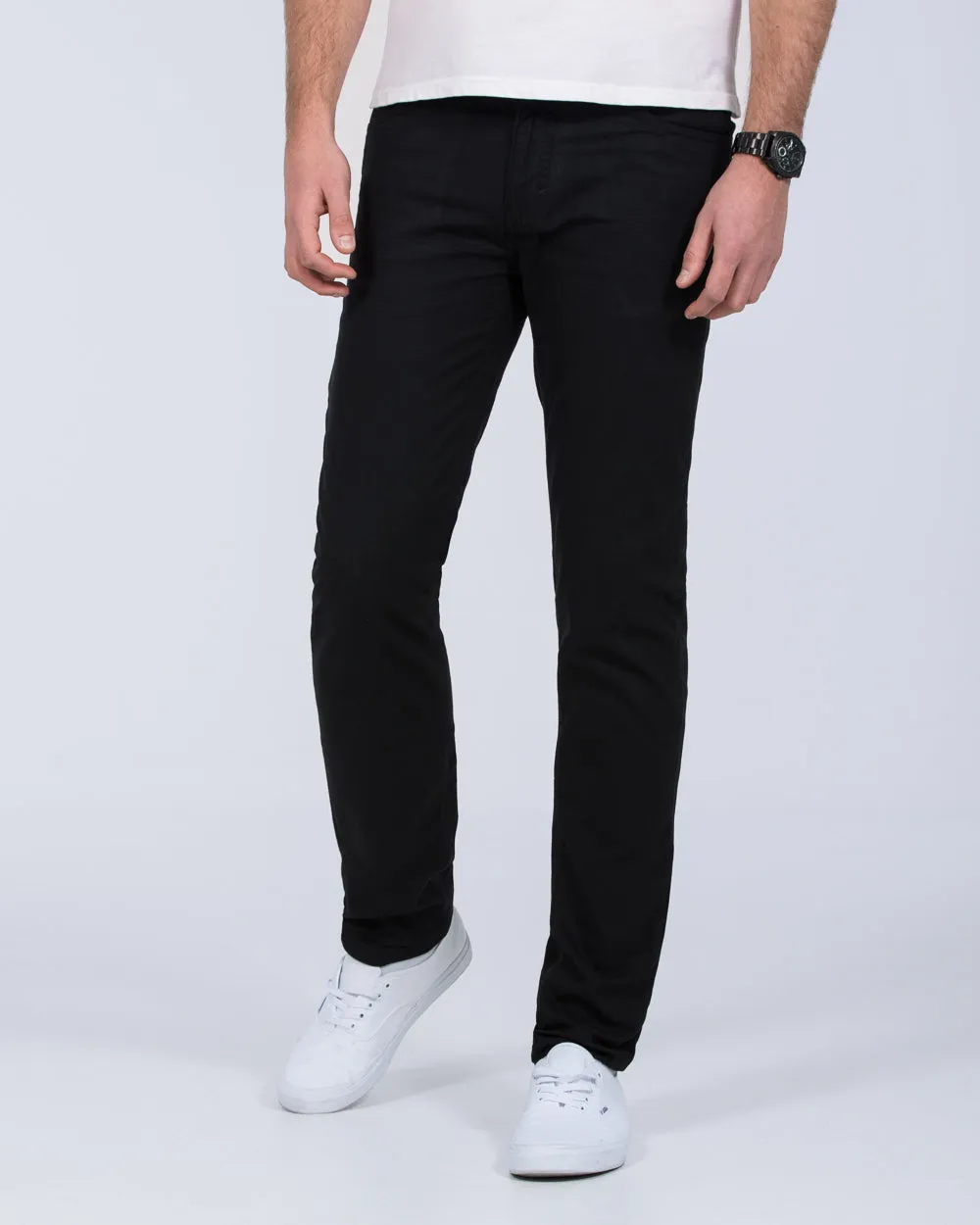 Redpoint Milton Slim Fit Tall Wool Look Jeans (navy) minimalist style