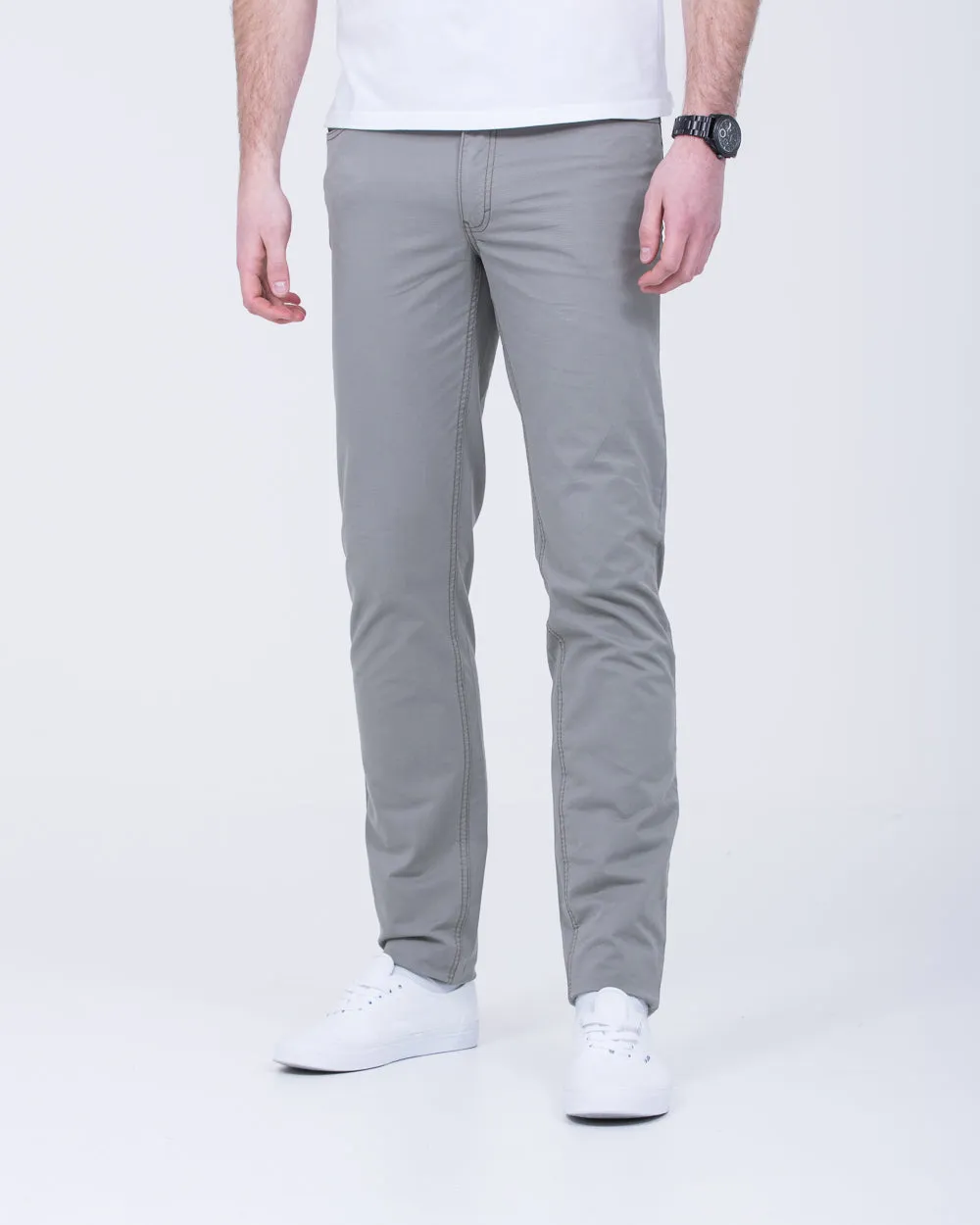 Redpoint Milton Tall Slim Fit Jeans (light khaki) soft touch