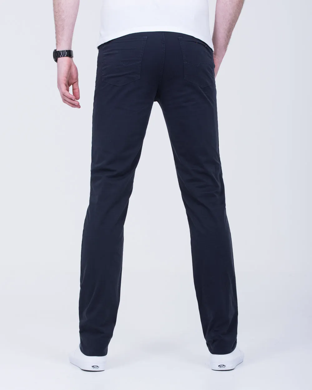 Redpoint Milton Tall Slim Fit Jeans (navy) color block