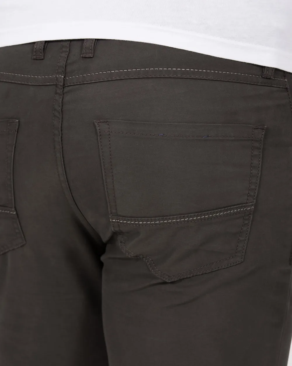 Redpoint Milton Traveller Slim Fit Tall Chinos (olive) comfort stretch
