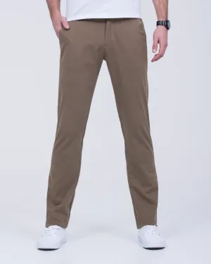 Redpoint Odessa Slim Fit Tall Chinos (dark beige) youth fashion