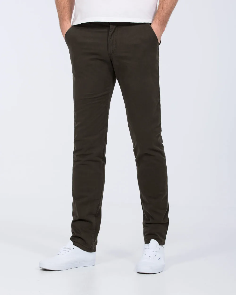 Redpoint Odessa Slim Fit Tall Thermal Chinos (olive) social gatherings