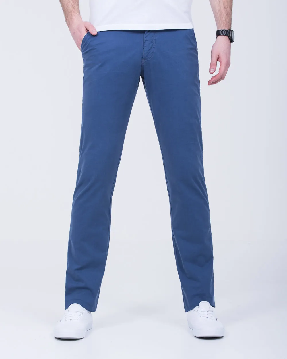 Redpoint Odessa Tall Slim Fit Chinos (blue) versatile basics