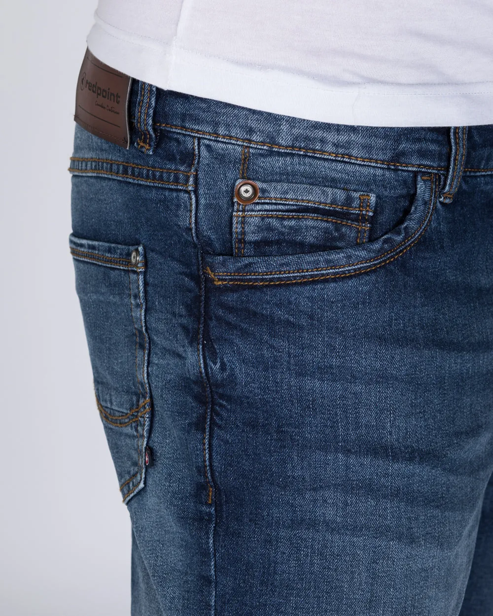 Redpoint Sherbrook Denim Shorts (dark stone) comfort breathable