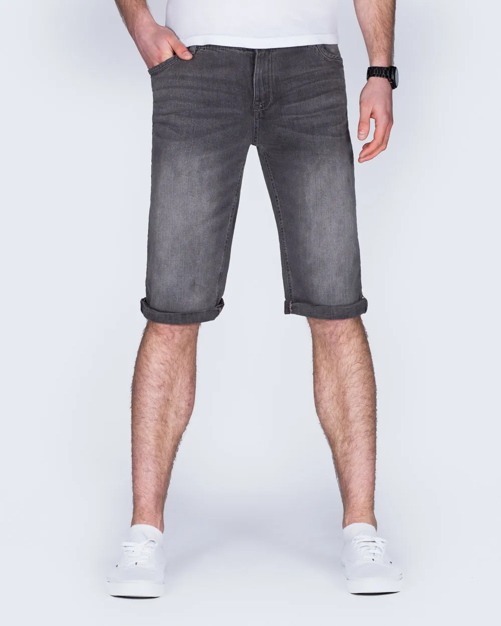 Redpoint Sherbrook Denim Shorts (grey) summer design