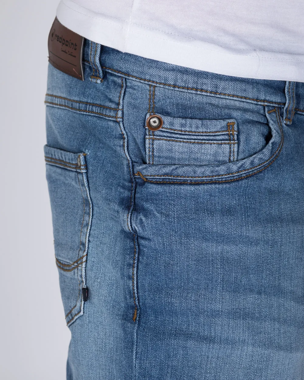 Redpoint Sherbrook Denim Shorts (light stone) multi scene
