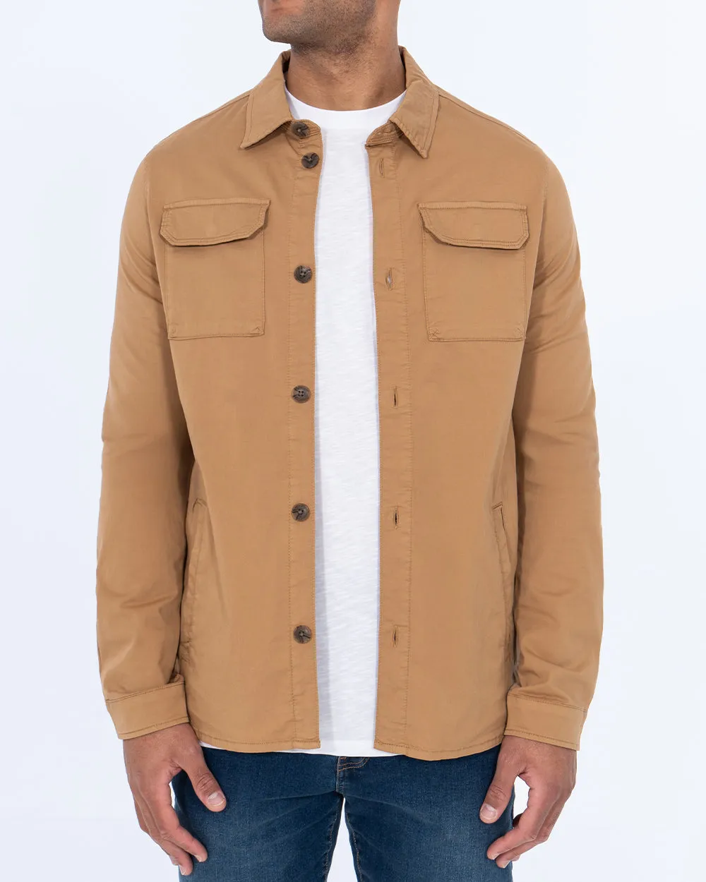Redpoint Vico Tall Shacket (camel) City Mood