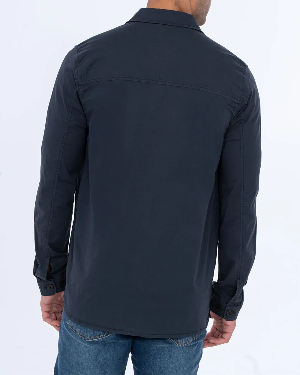 Redpoint Vico Tall Shacket (navy) road test fit