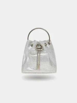Rhinestone Bucket Handbag fashion accessory