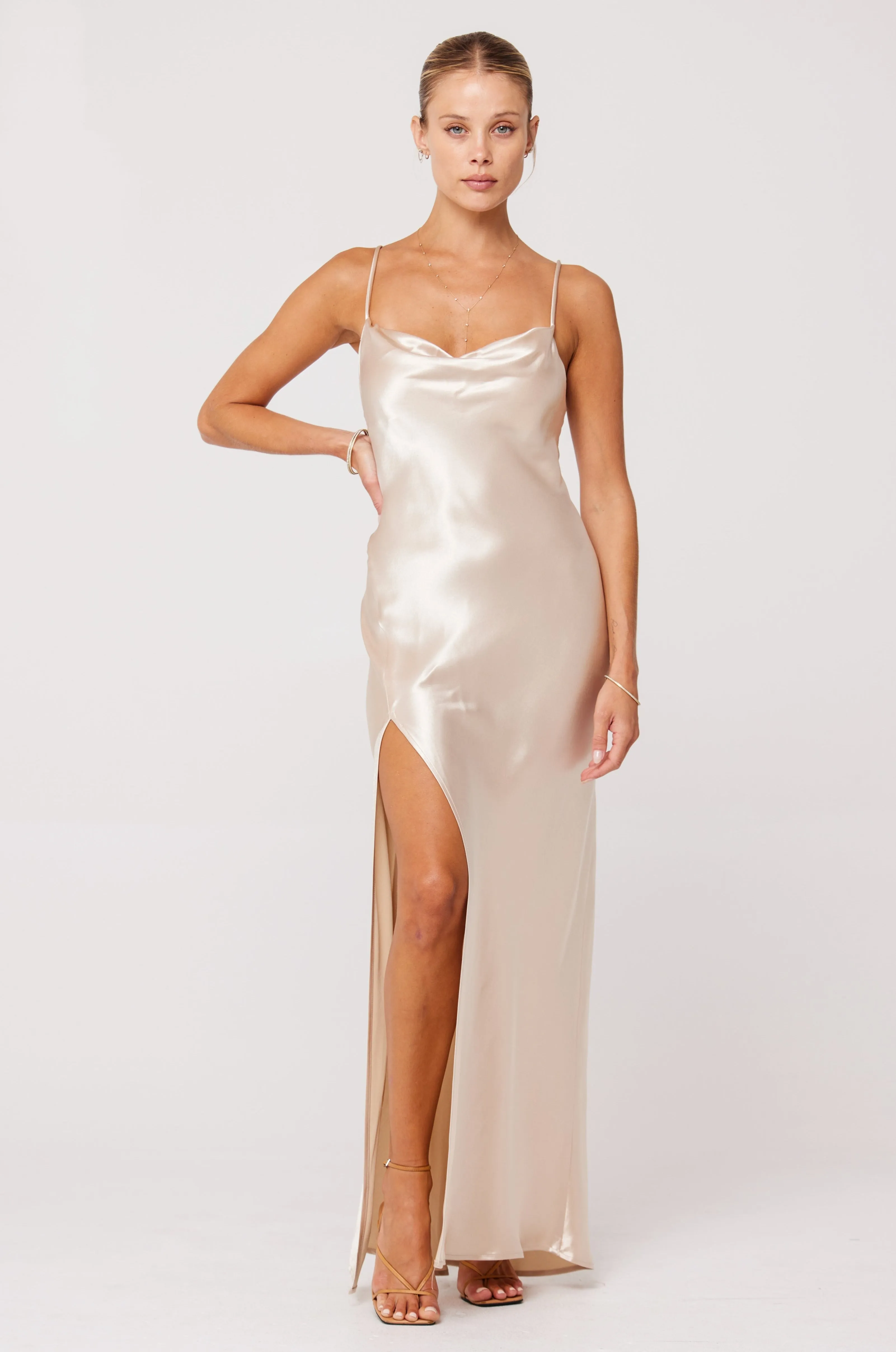 River Slip in Champagne lightweight layering