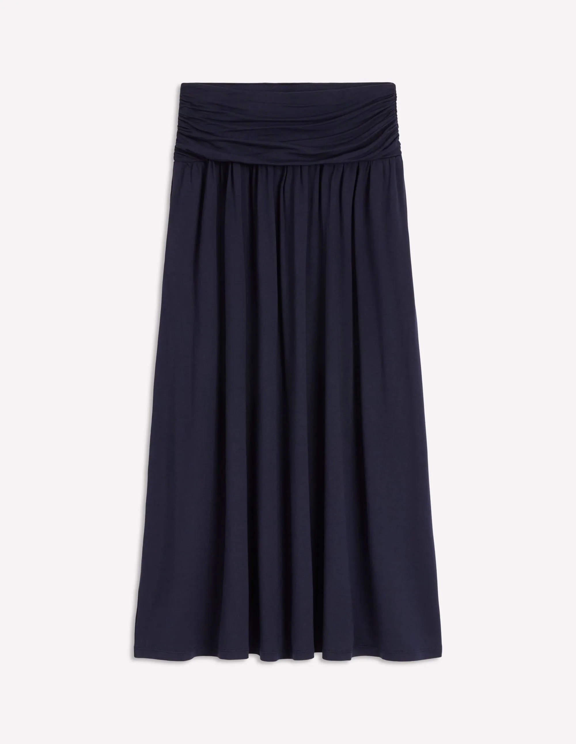 Rosaline Jersey Skirt-Navy charm feel