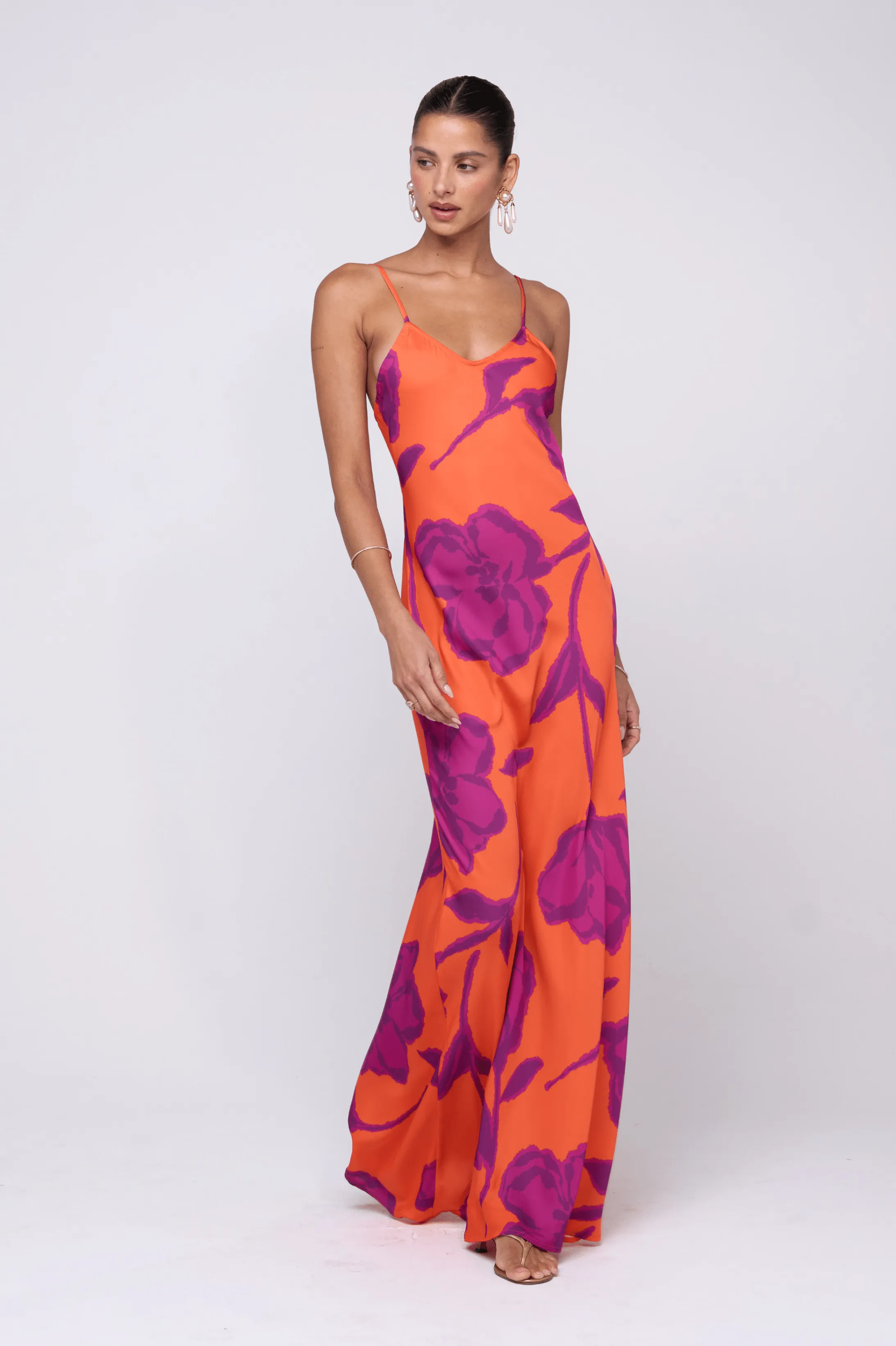 Rose Dress in Mandarin spring festival