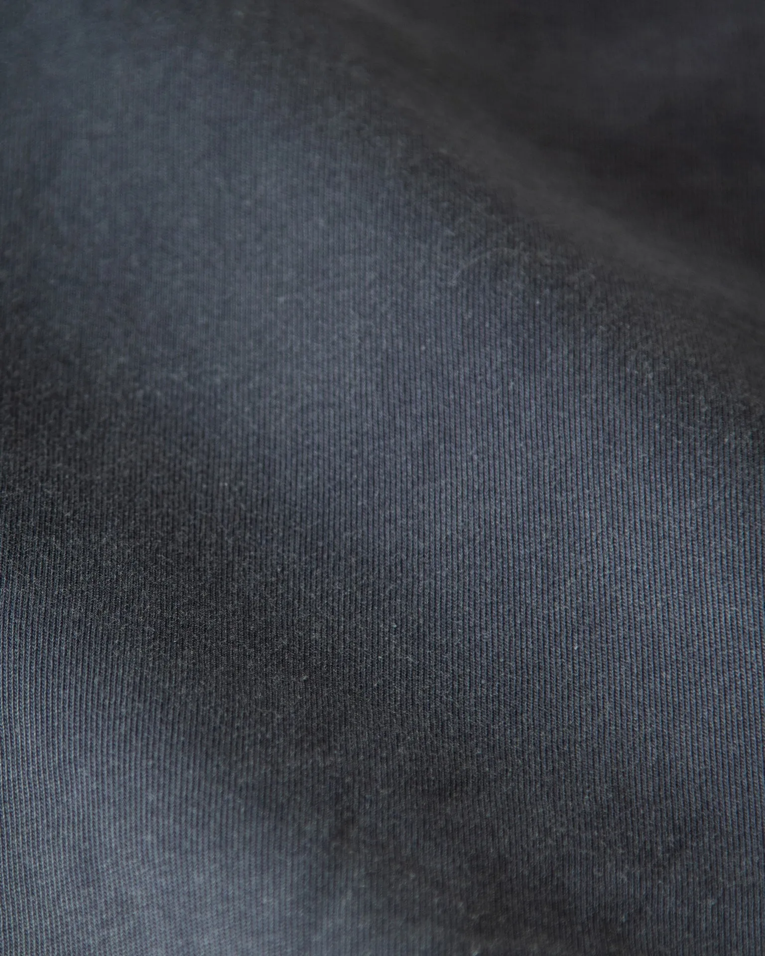 Salt Washed Polo in Graphite quiet luxury
