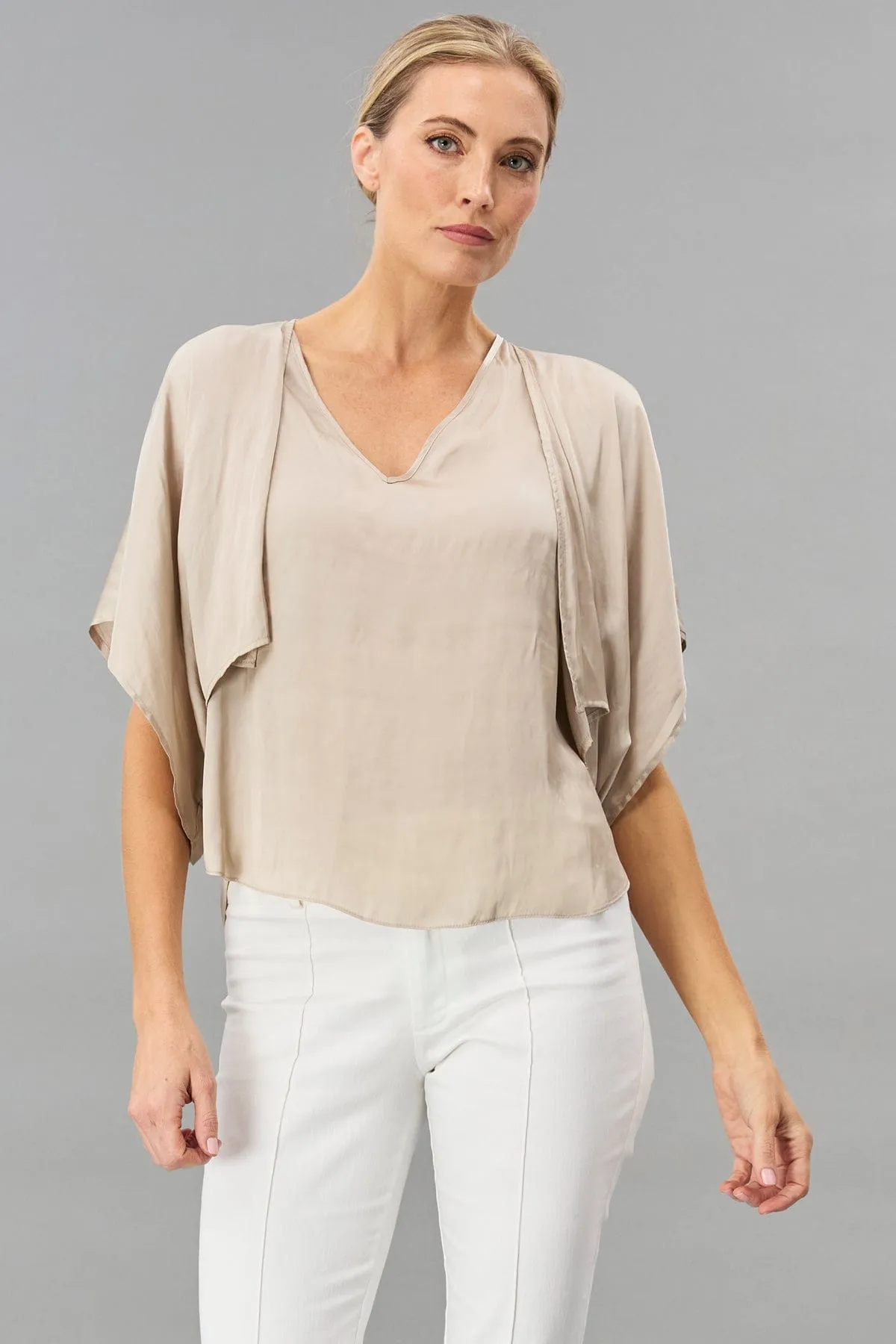 Satin Bolero alpine cold layer