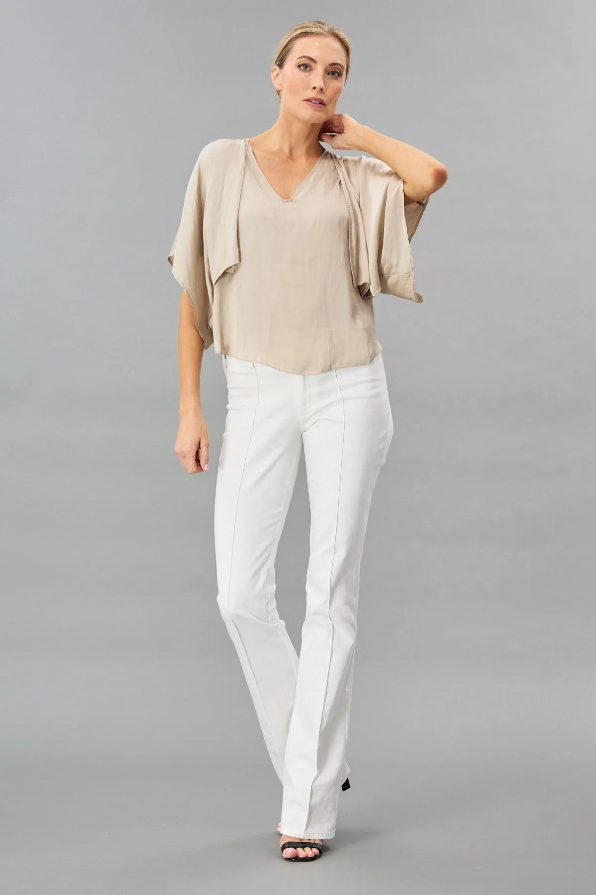 Satin Bolero crisp air wear