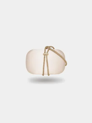 Satin Minaudiere With Jewelled Handle urban fashion