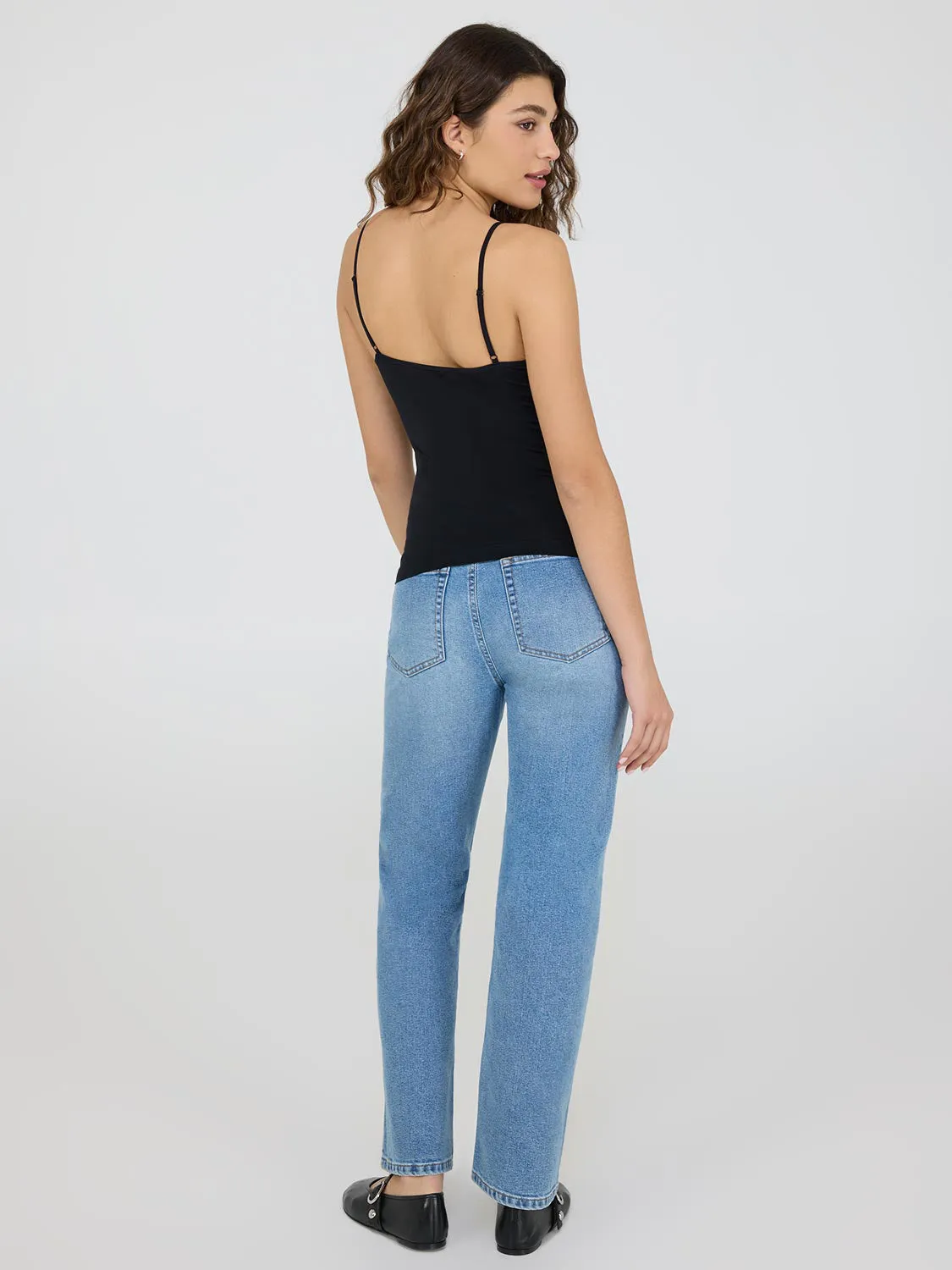 Scoop Neck Seamless Tank Top fresh tone
