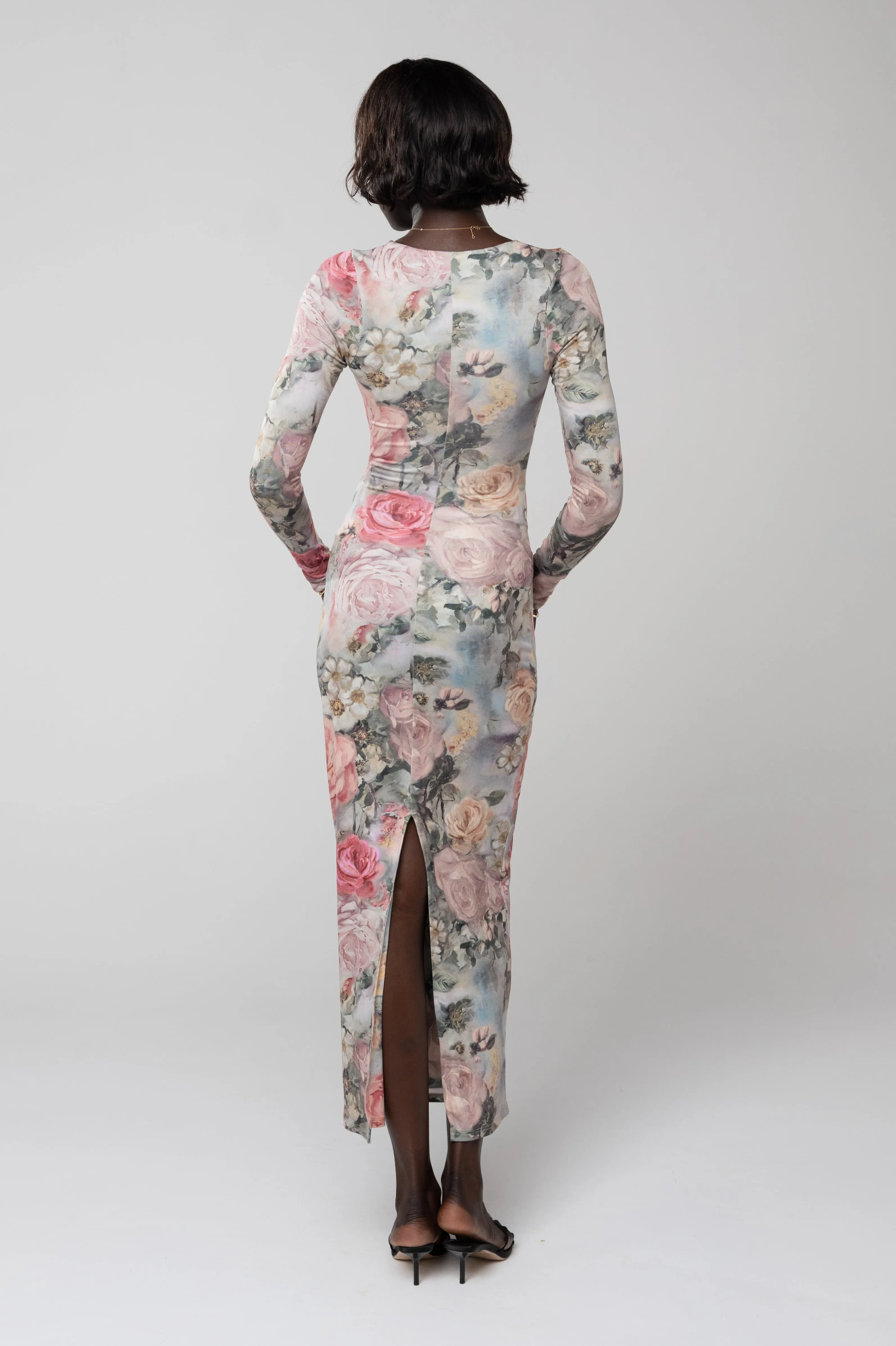 Simone Dress in Damsel spring energy