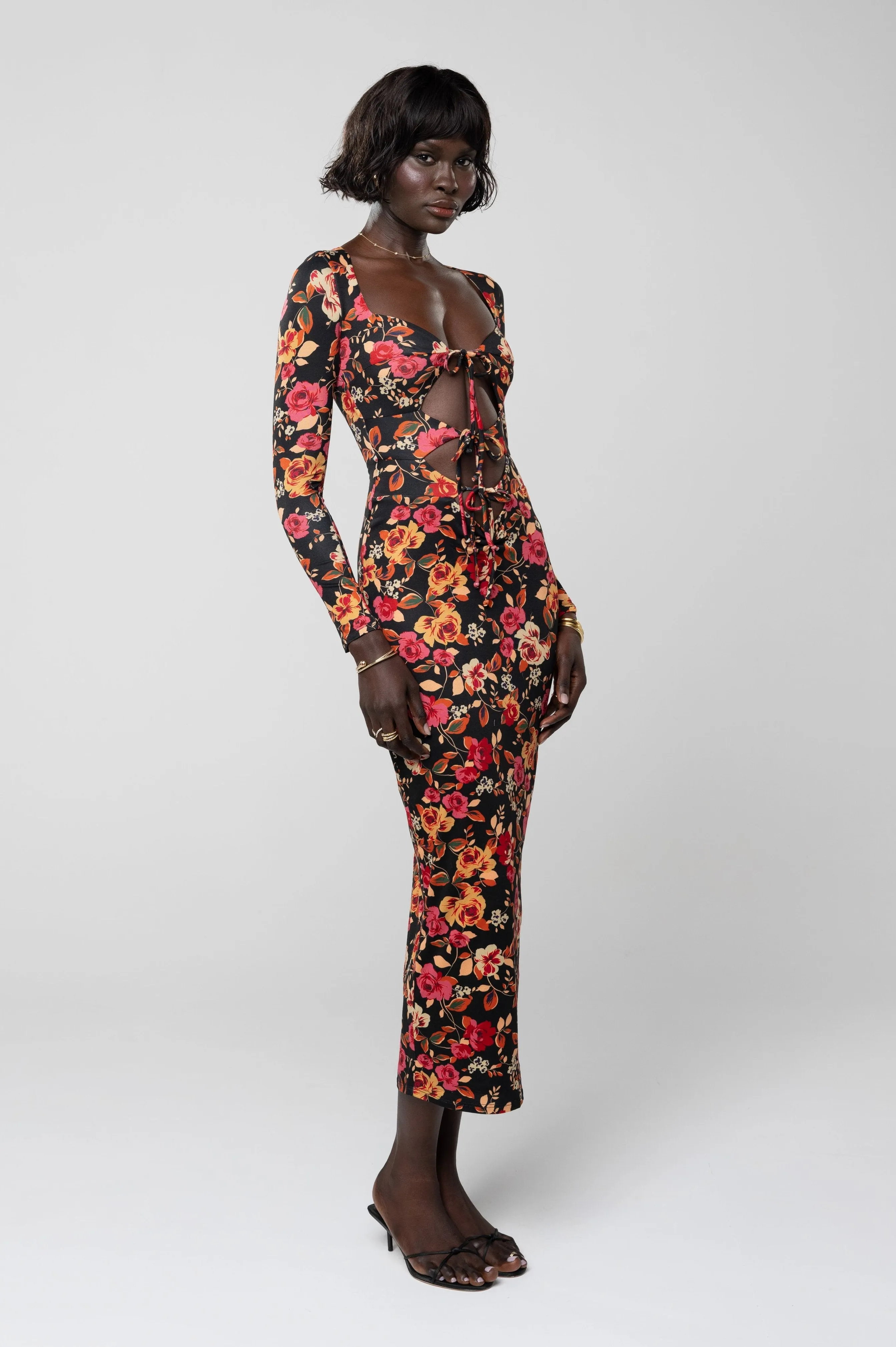 Simone Dress in Rosie sweet date