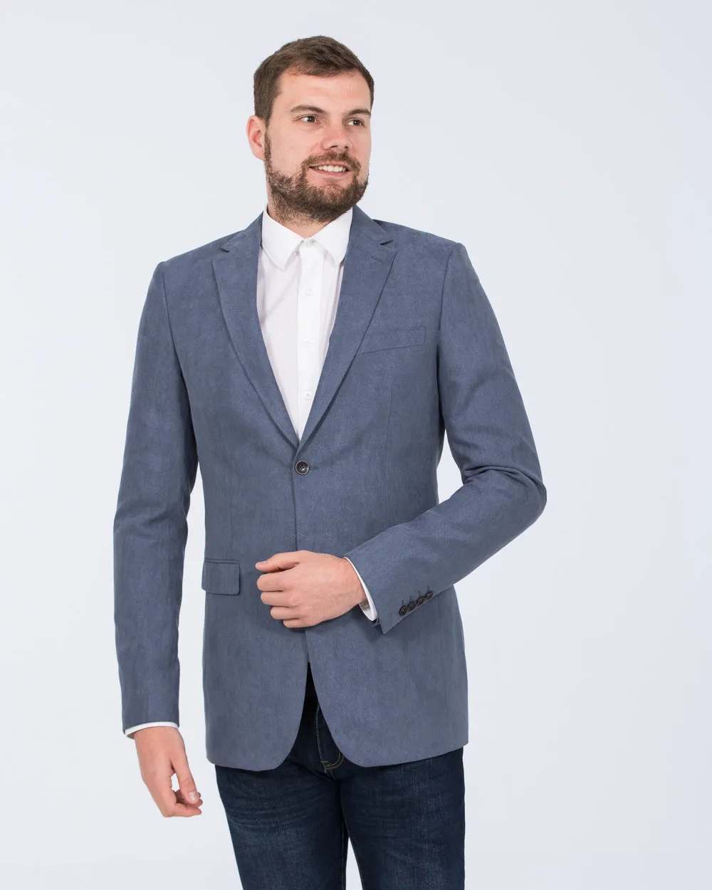 Skopes Amalfi Slim Fit Tall Blazer (blue) brunch edge