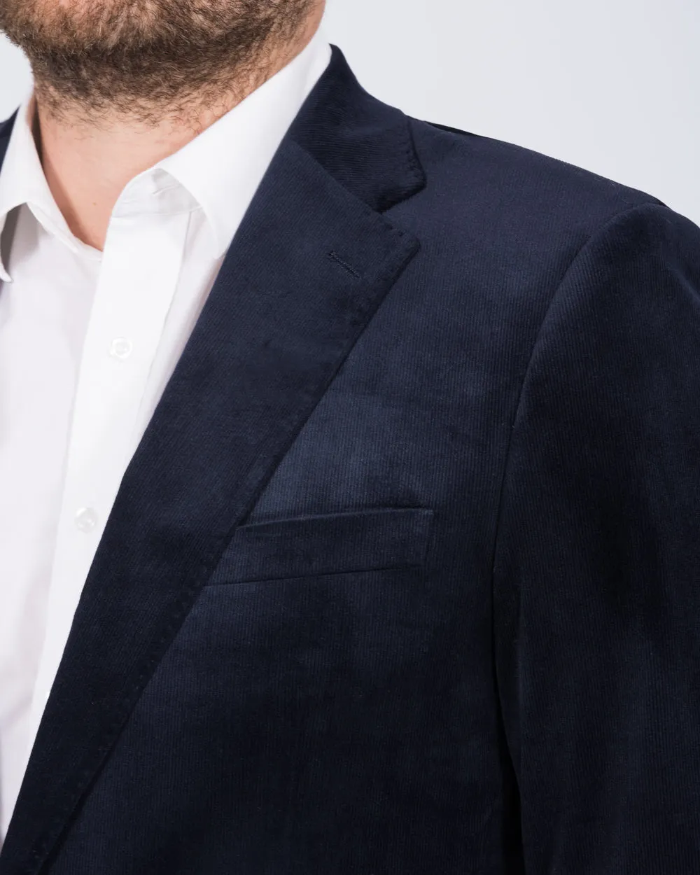 Skopes Atkinson Slim Fit Tall Cord Blazer (navy) dress smart