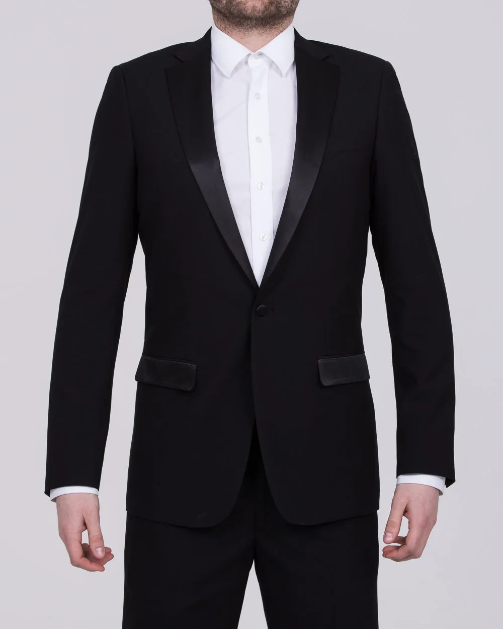 Skopes Cavendish Regular Fit Tall Dinner Jacket (black) relaxed fit layer