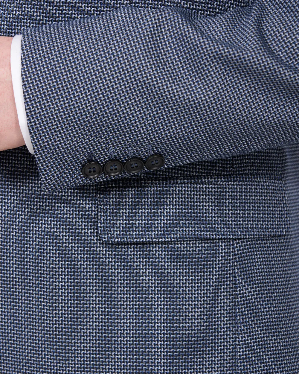 Skopes Doug Tall Textured Blazer (navy) street clean