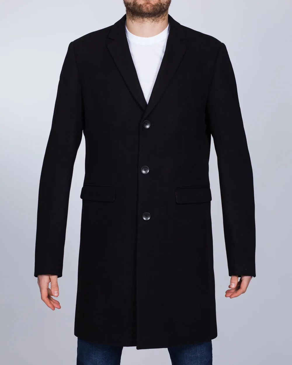 Skopes Fairlop Overcoat (black) weather smart outfit