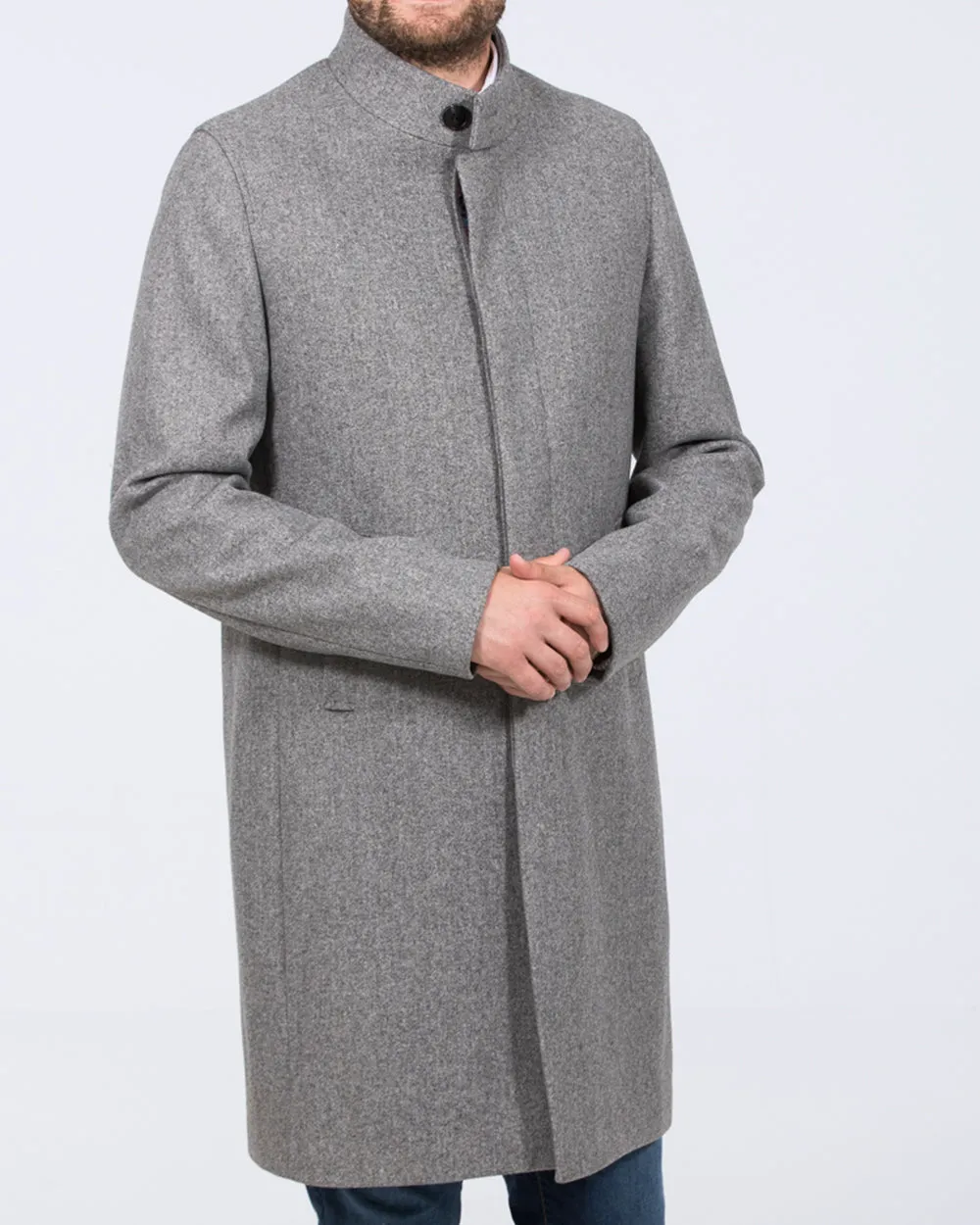 Skopes Faulkner Overcoat (grey) timeless outer look